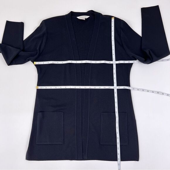 Exclusively Misook Open Front Knit Cardigan Size L - Picture 8 of 9